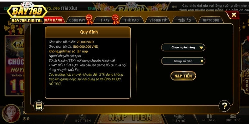 Hướng dẫn kích hoạt chương trình ưu đãi tặng 125% tiền nạp đầu