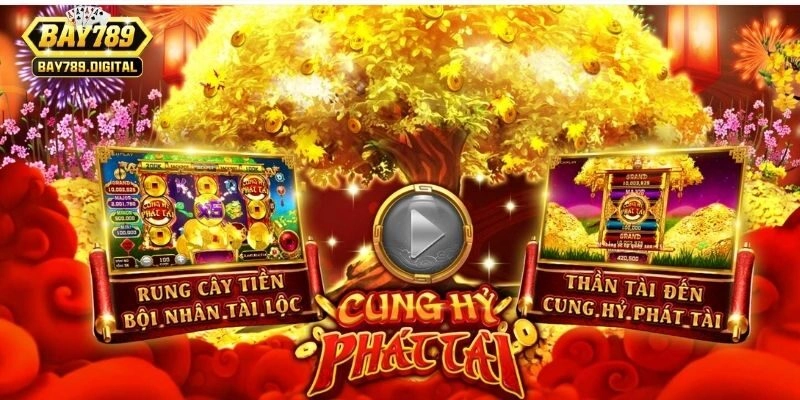 Trò chơi lấy chủ đề thiết kế theo các biểu tượng may mắn trong văn hóa Á Đông